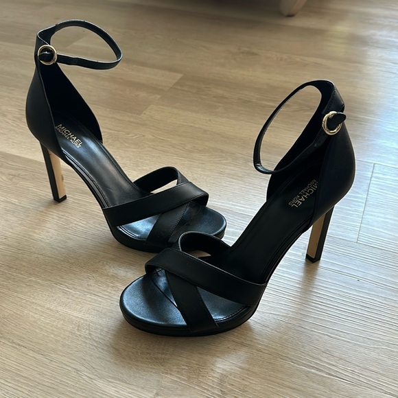 Black Michael Kors Heels - Picture 1 of 4